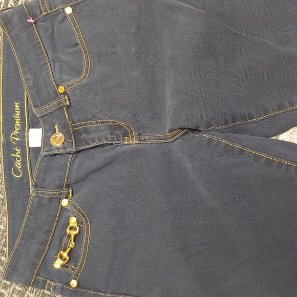 NWOT Cache Premium boot cut jeans wm. Sz.4 - Picture 6 of 16